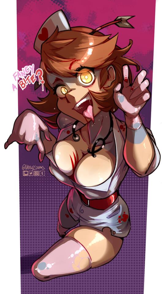 A commission request for Zombie Yukari!